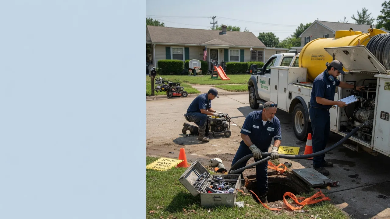 Septic Tank Pumping in Farmersville, IL near me